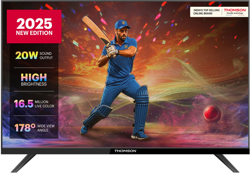 Thomson 80 Cm (32 Inch) Hd Ready Led Tv 2025 Edition(32Tm3290-25)