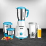 Havok 750 Watt Juicer Mixer Grinder With 4 Jars 750 W Juicer Mixer Grinder(Blue_Mixer_4Jar | 4 Jars | Blue)