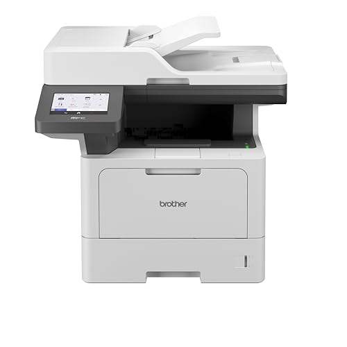 Brother Mfc-L5915Dw(New Launch) Auto Duplex Laser Printer, 50 Ppm,Dual Scanning, Print Scan Copy Fax, 5″ Touchscreen Display,70 Pagesadf,(Wifi Wifi Direct Lan Usb), 11000 Pages Toner,Free Installation