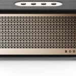 Boult Retroamp Z30 Dual Drivers, 30W Power, 10H Battery, Classic Rugged Leather, 5.3V 30 W Bluetooth Home Audio Speaker(Vintage Gold, Black, Stereo Channel)