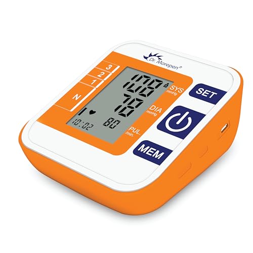 Dr. Morepen Arm Blood Pressure Monitor Model Bp 14, Multicolor