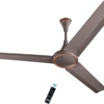 Kuhl Prima A4 65% Power Saving Bldc Ceiling Fan, Bee 5 Star Rating| Free Installation 5 Star 1200 Mm 3 Blade Ceiling Fan(Bldc Motor With Remote | Espresso | Pack Of 1)