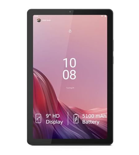 Lenovo M9 Tab | 9 Inch (22.86 Cm) Hd Display| 4 Gb Ram, 64 Gb Rom Expandable| Wi-Fi Tablet| Dual Speaker With Dolby Atmos| Octa-Core Processor | Free-Tpu Back Cover/Stand | Color: Arctic Grey