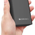 Zebronics 20000 Mah 22.5 W Nano Power Bank(Midnight, Lithium Polymer, Fast Charging, Quick Charge 3.0 For Mobile, Tablet)