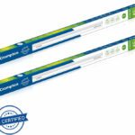 Crompton Laser Ray Smile 10W 10 W 62.2 Cm Tube Light(White, Pack Of 2)