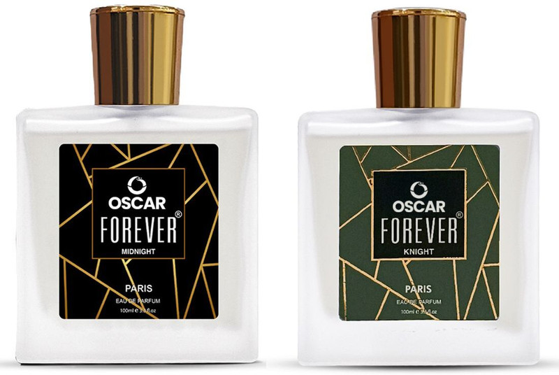 Oscar Forever Midnight & Forever Knight Perfume Long-Lasting Fragrance|Edp|Pack Of 2 Eau De Parfum – 200 Ml(For Men & Women)