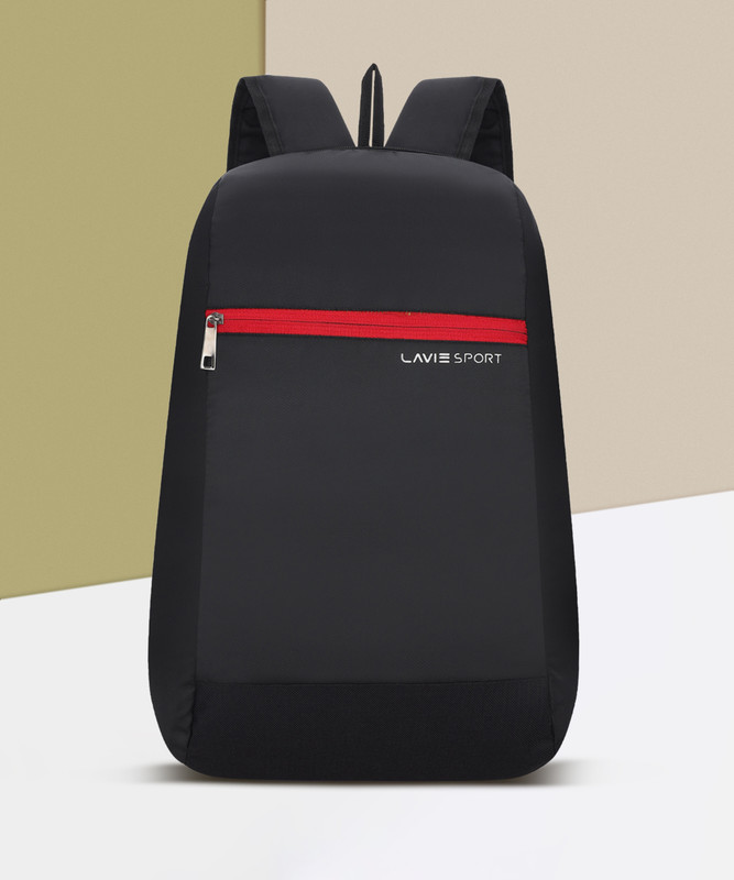 Lavie Sport Sprinter+ Sld Black Daypack 21 L Backpack(Black)