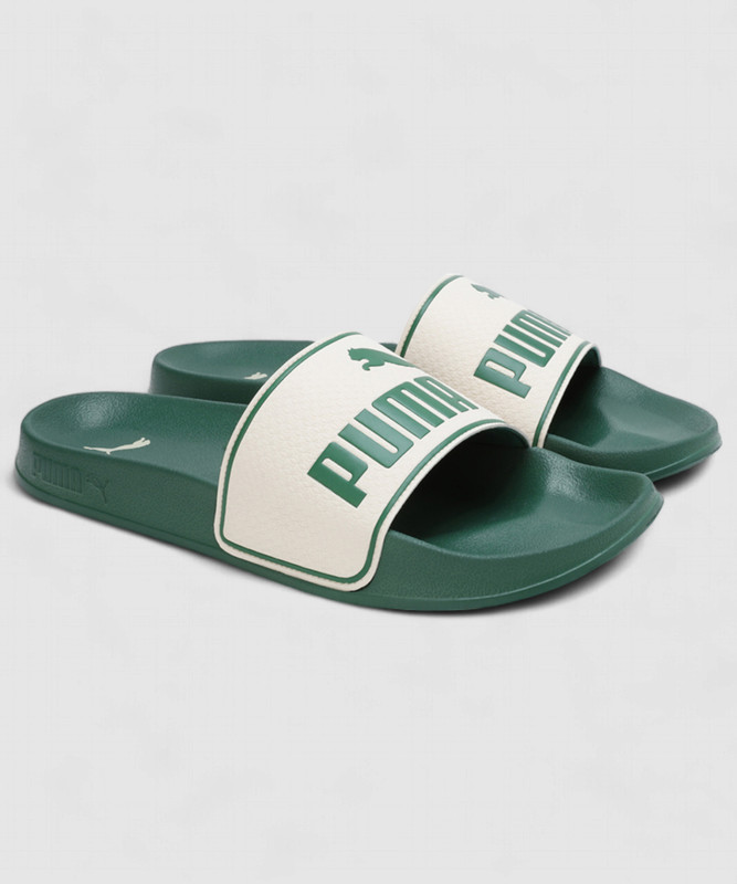 Puma Men Slides(Green , 8)