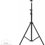 Kubra Kb-7 Tripod 7 Feet Tripod(Black, Supports Up To 5000 G)