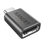 Kanget Type C Female To Usb Male Otg Adapter, Thunderbolt 3 To Usb Female Otg Adapter Type C To Usb Connector Compatible With All Type C Devices