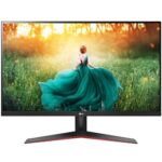 Lg 27 Inch (68Cm) Full Hd Monitor With Ips Panel (1920 X 1080 Pixels), 1Ms, 75Hz, Amd Freesync With Gaming Mode, 3-Side Borderless Design, Vga, Hdmi, Display Port, Tilt Stand, 27Mp60G – Black