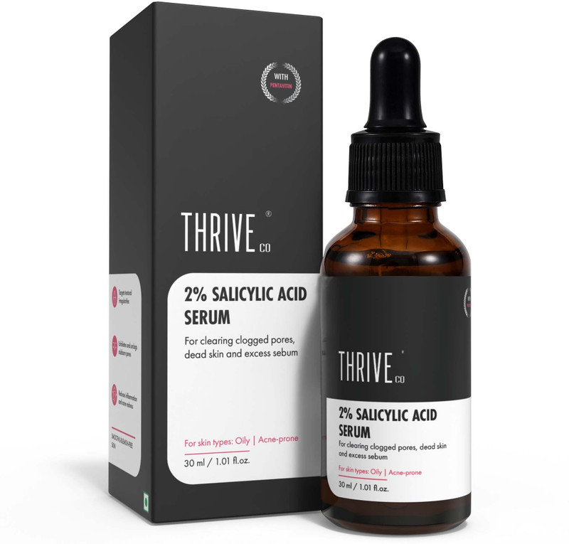 Thriveco 2% Salicylic Acid Serum For Acne Control, Clogged Pores, Dead Skin, Excess Sebum(30 Ml)