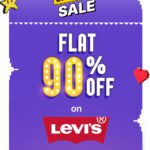 Levi’S Flat 90% Off On Selected Jeans For The First 5 Days Of June End Of Season Sale(Till 30Th May’25)