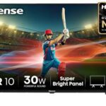 Hisense 80 Cm (32 Inches) E43N Series Hd Ready Smart Google Led Tv 32E43N (Black)
