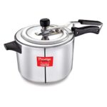 Prestige Nakshatra Plus Svachh Aluminium Straight Wall Inner Lid Pressure Cooker – Silver, 5 L, 5 Liter