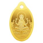 Mmtc-Pamp 24K (999.9) Lakshmi 2 Gm Yellow Gold Pendant