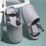 Action Men Clogs(Grey , 8)