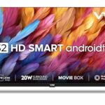 Vw 80 Cm (32 Inches) Frameless Series Hd Ready Android Smart Led Tv Vw32S (Black)