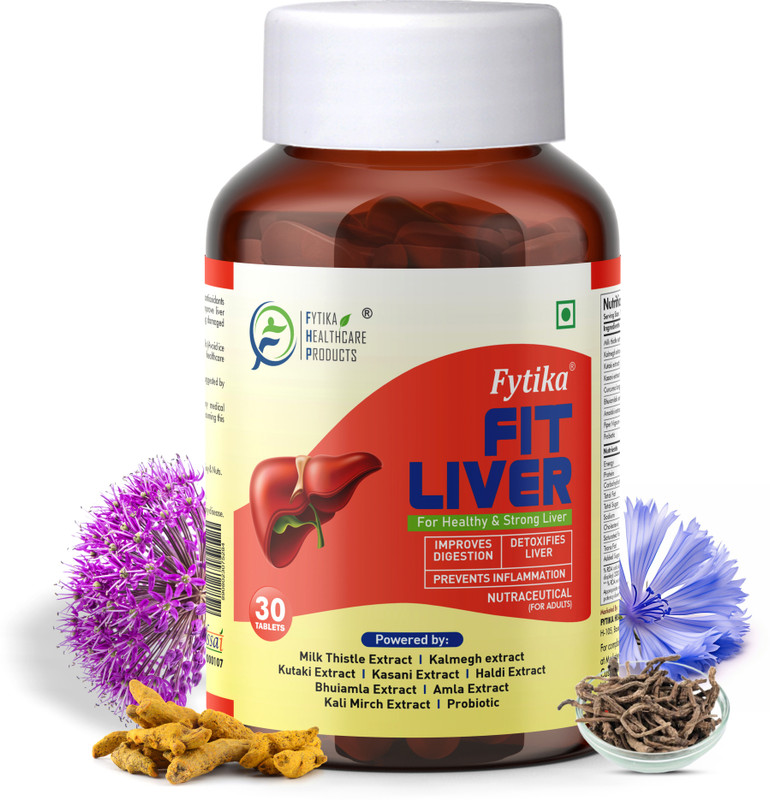 Fytika Fit Liver For Healthy & Strong Liver Enriched (30 Tablets) Pack 1(30 Tablets)