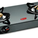 Pigeon Brunet Glass Manual Gas Stove(2 Burners)