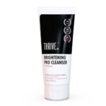 Thriveco Brightening Pro Cleanser For Women With Probiotic Rice Water, Vit C, Kojic Acid, Alpha Arbutin & Glutathione | Anti-Ageing Face Wash, Boosts Collagen, Clears Skin & Removes Dark Spots | 100Ml