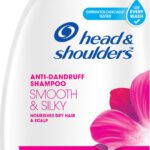Head & Shoulders Smooth And Silky Anti-Dandruff Shampoo For Dry, Damaged, Or Frizzy Hair(650 Ml)