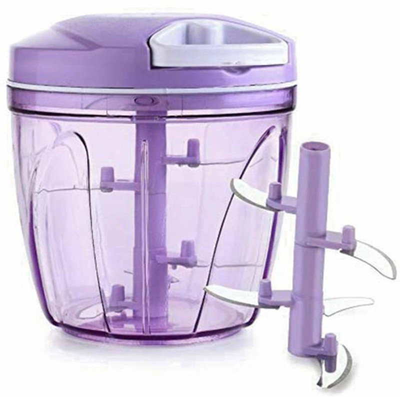 Ddecora 950 Ml Chopper With 5 Stainless Steel Blade, New Handy Quick Xl Dori Chopper Vegetable & Fruit Chopper(1)