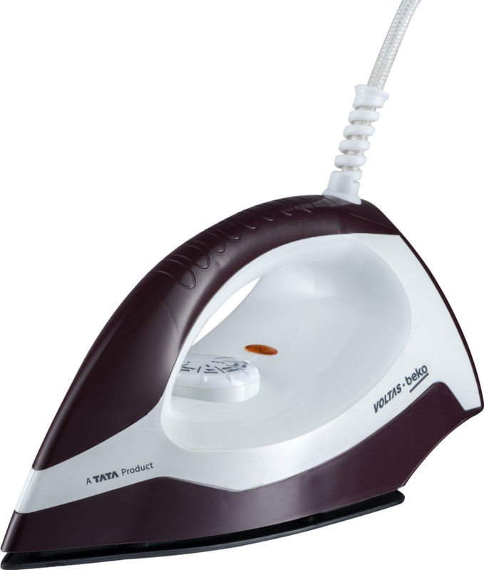 Voltas Beko I1000Vd-Bgwh 1000 W Dry Iron(Burgundy & White)