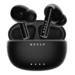 Boult Audio W20 Truly Wireless In Ear Earbuds With 40H Playtime, Zen™ Enc Mic, 45Ms Low Latency, 13Mm Bass Drivers, Type-C Fast Charging, Made In India, Touch Controls, Ipx5 Ear Buds Tws (Space Black)