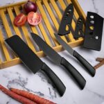 Cokitchen Stainless Steel Chef Knife Set | Razor-Sharp Blades For Cutting, Slicing & Dicing | Ergonomic Handles | Kitchen & Restaurant Knife Set For All Tasks(3-Piece)