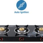 Flipkart Smartbuy Classic Pro 3 Burners Auto Ignition Glass Automatic Gas Stove(3 Burners)