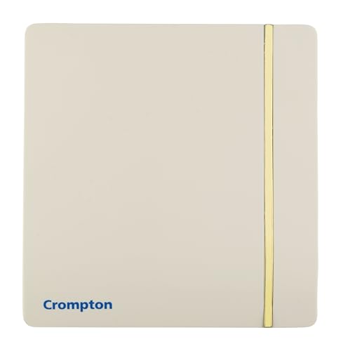 Crompton Mount Air New 6 Inch Abs Body Kitchen/Office/Bathroom Exhaust (Ventilation) Fan | Glass, Wall & Ceiling Mount | Silent Operation | 1500 Rpm | Superior Air Flow | 2 Year Warranty | Ivory