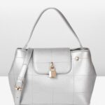 French Connection Women Silver Hand-Held Bag