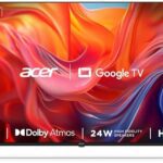 Acer 109 Cm (43 Inches) G Series 4K Ultra Hd Smart Led Google Tv Ar43Gt2851Udfl (Black)