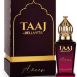 Bellavita Taaj Ameer Attar|Unisex Non-Alcoholic Roll-On Attar|With Lemon & Woody Notes| Floral Attar(Musk)
