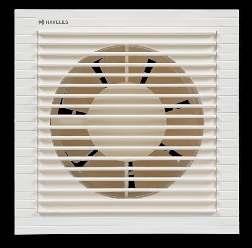 Havells Ventil Air Lx 150 Mm Exhaust Fan For Kitchen, Bathroom | Top | 100% Copper Motor |2 Years Warranty (White)
