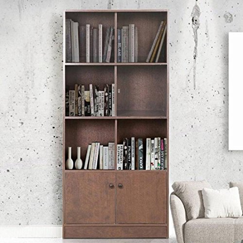 Hometown Lara Engineered Wood Book Shelf In Wenge Colour