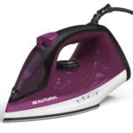 Beautural Steam Iron For Clothes 16A Plug 2000W 150Ml, Anti Drip & Self Clean, 20G/Min Vertical Burst Spray Steam All Fabric