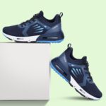 Campus Tormentor Walking Shoes For Men(Navy , 9)