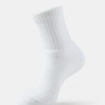 Jockey 7030 Compact Cotton Terry Men Striped Mid-Calf/Crew