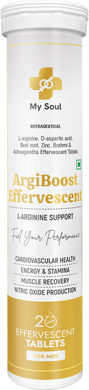 My Soul Medicated Performance Enhancing Effervescent Tablets For Men(20 Tablets)