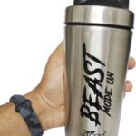 Fitpro Stainless Steel 750 Ml Shaker(Pack Of 1, Steel/Chrome, Steel)