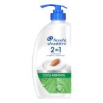 Head & Shoulders , Anti Dandruff Shampoo + Conditioner, Cool Menthol , 650 Ml