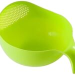 Flossymart Rice Washing Filter Strainer Basket Colander Sieve Fruit Vegetable Bowl Drainer Cleaning Tools Home Kitchen Kit Unbreakable (Strainer)