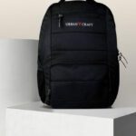 Urban Craft Fully Comfortable Black Casual Backpack 28 L Laptop Backpack(Black)