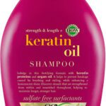 Ogx Keratin Oil Fortifying Shampoo With Argan Oil, Vegan,Paraben-Free & Sulfate-Free(385 Ml)