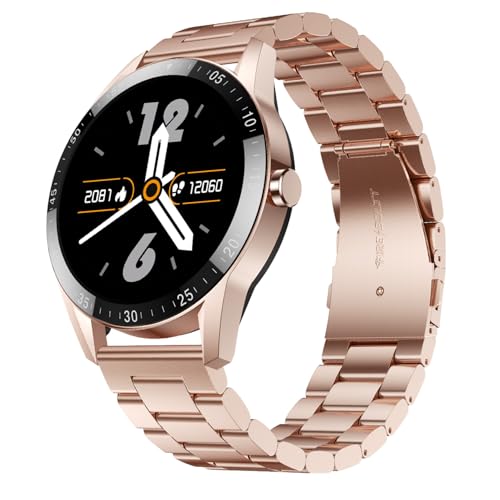 Fire-Boltt Talk 2 Pro Bluetooth Calling Smartwatch, 1.39″ Tft Display With Dual Button, Hands On Voice Assistance, 120 Sports Modes, In Built Mic & Speaker (Talk 2 Pro Ultra, Gold)