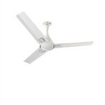 Kuhl Prima A2 Bldc Ceiling Fan|High Airflow|Regulator Operated|Bee|Free Installation 5 Star 1200 Mm 3 Blade Ceiling Fan(White | Pack Of 1)