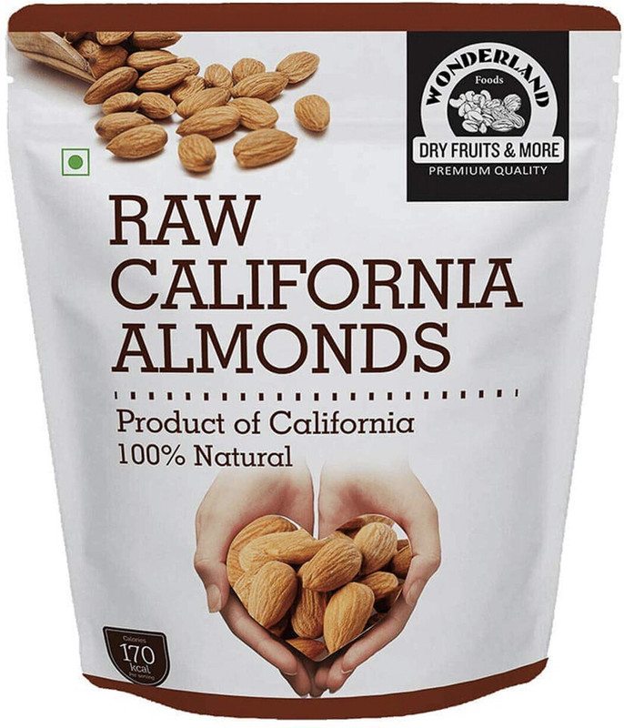 Wonderland Raw Califoria Almonds Almonds(1 Kg)