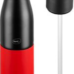 Pigeon 16247 500 Ml Flask(Pack Of 1, Black, Red, Steel)